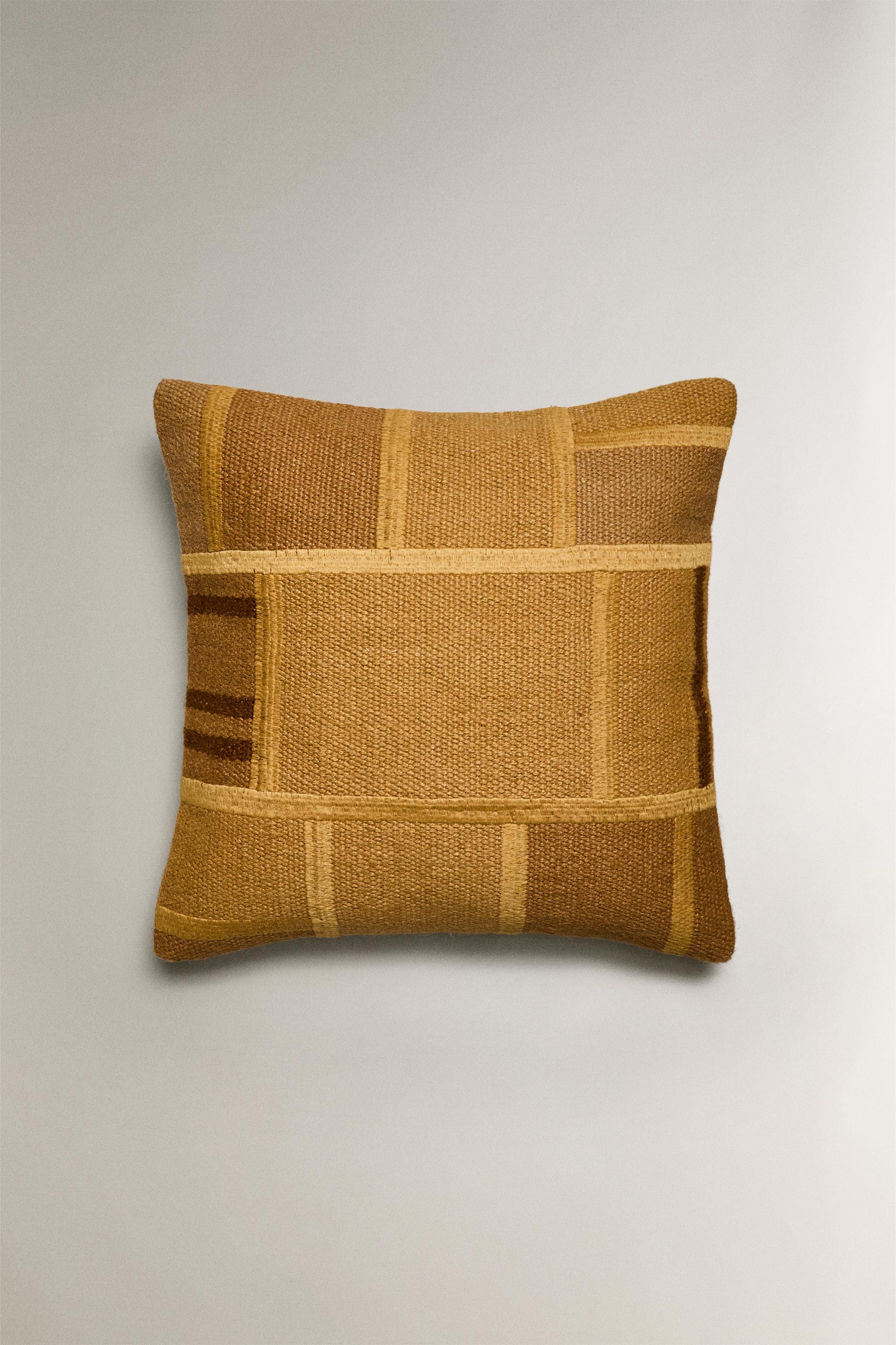 KILIM PATCHWORK THROW PILLOW COVER